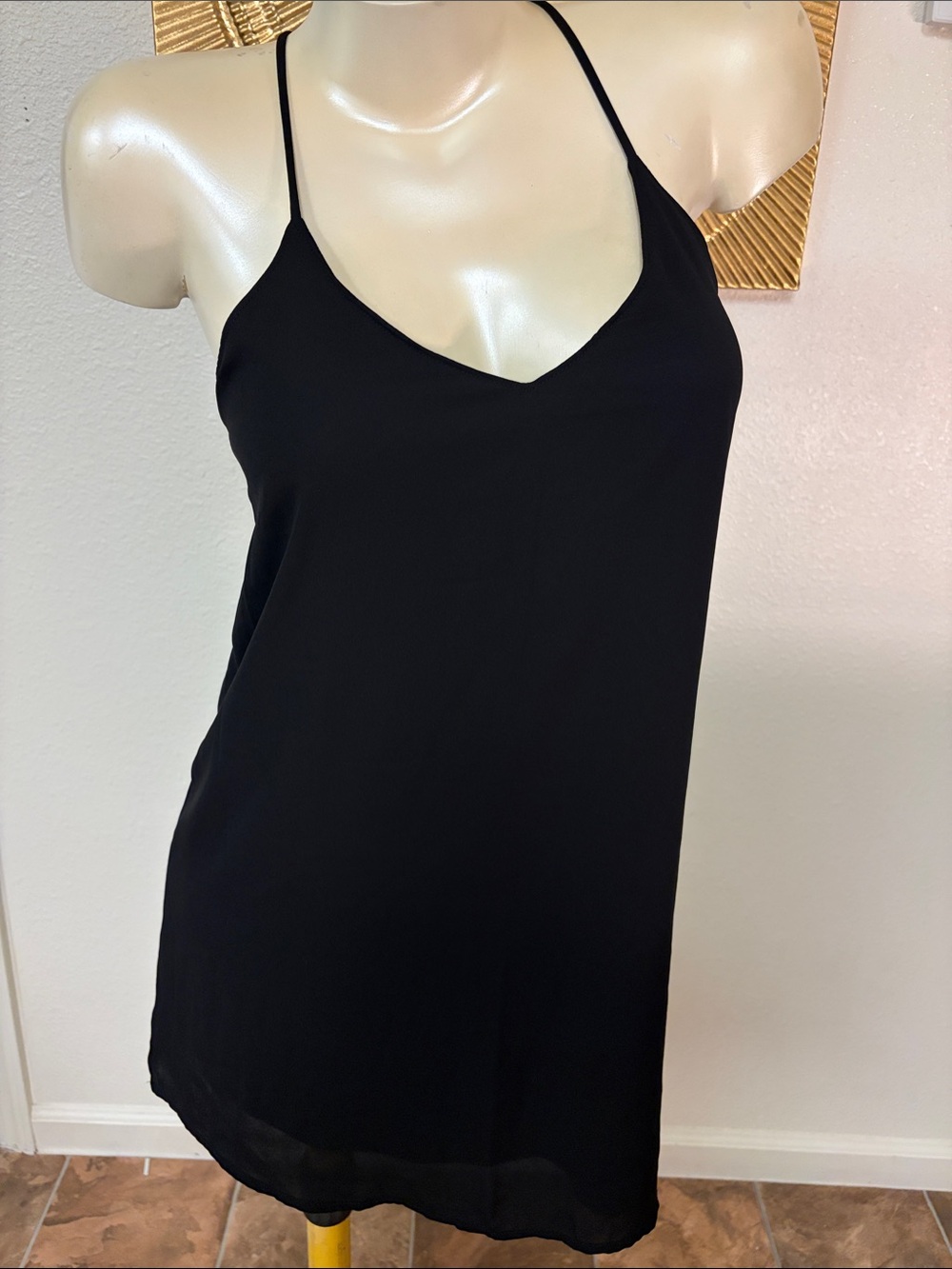 Black Spaghetti Strap Dress